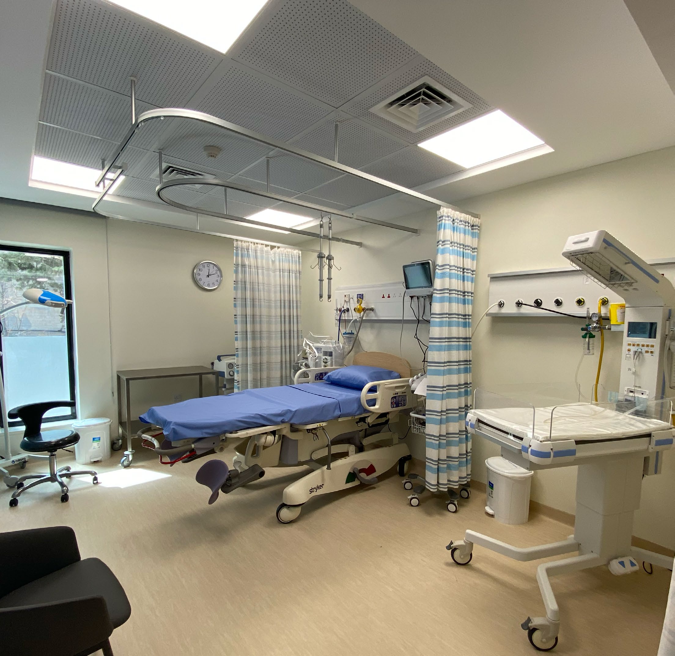 Labor-delivery-recovery room at Al Amal Maternity Hospital