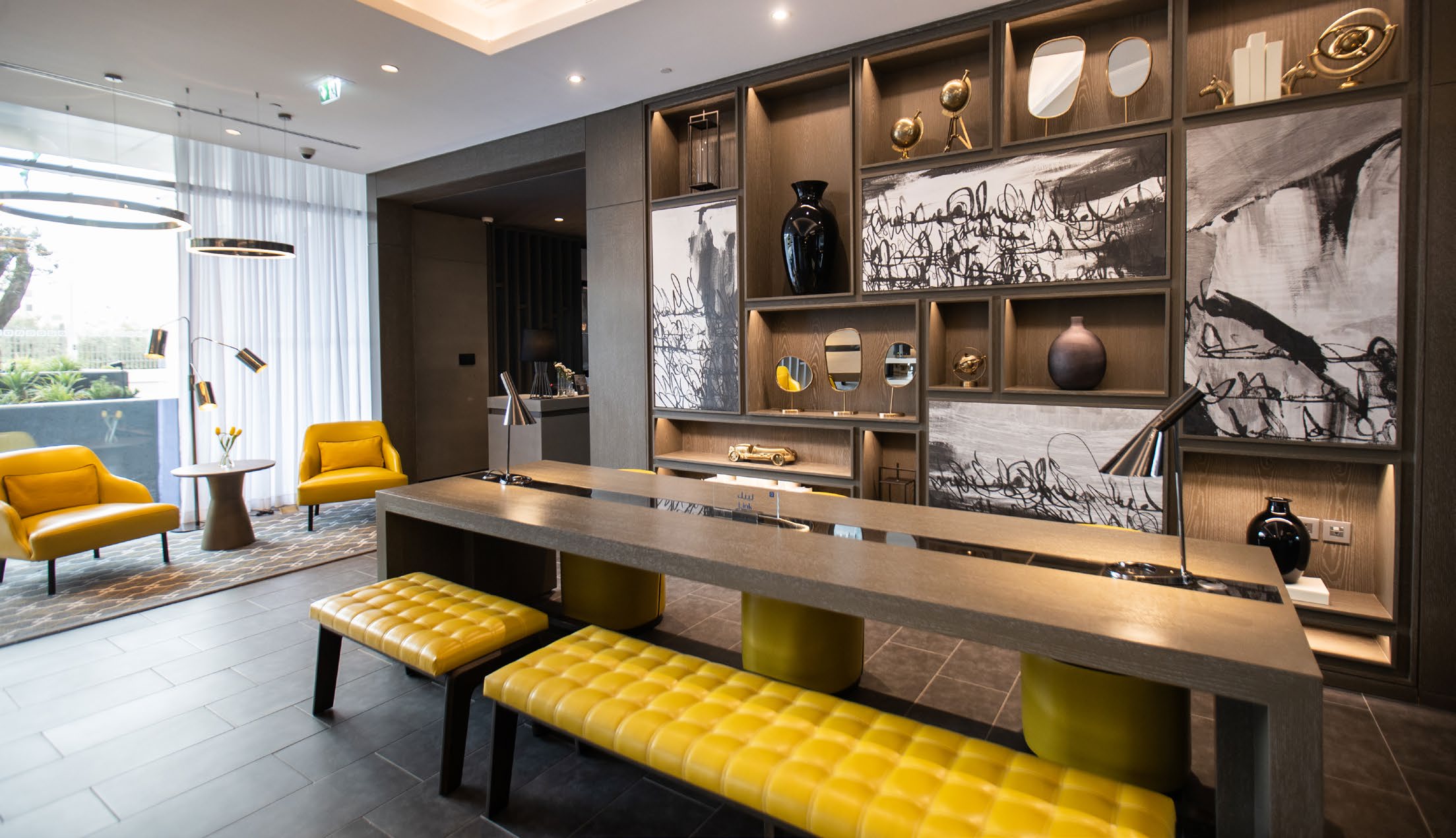 Centro Mada Amman hotel lounge interior